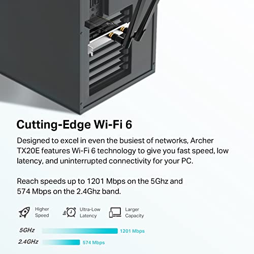 TP-Link WiFi 6 PCIe AX1800 Wireless Adapter - Image 2