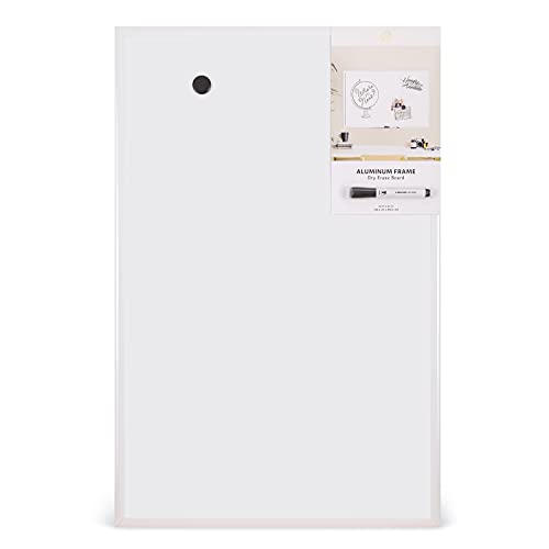 U Brands Magnetic Dry Erase Board, White Frame, 23" x 35 - Image 2