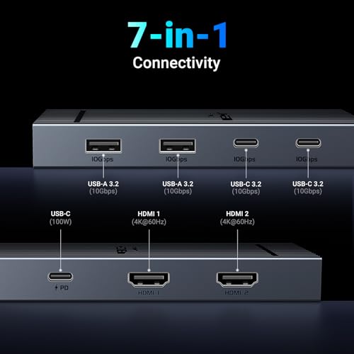 UGREEN 7 In 1 Pro USB C Docking Station - Image 2