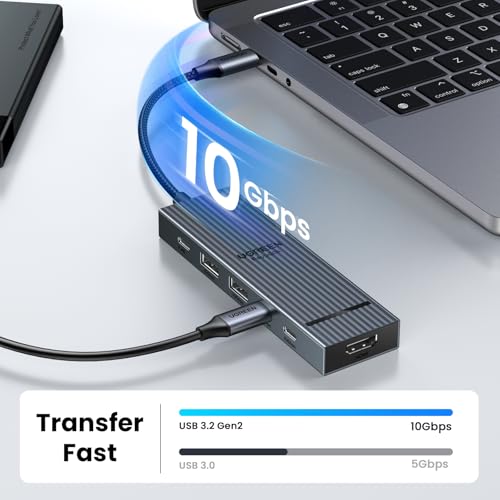UGREEN USB-C Hub 6 In 1 10Gbps - Image 3