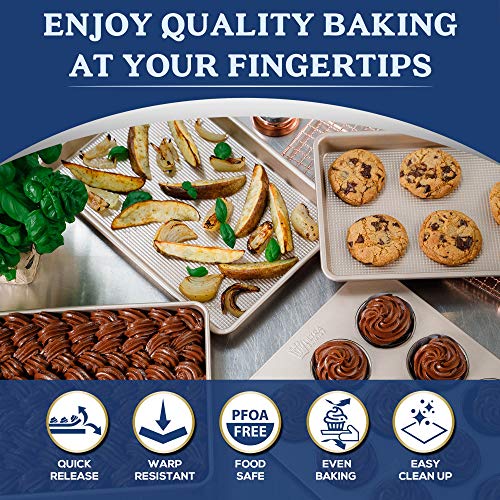 Ultra Cuisine Nonstick Quarter Sheet Baking Pan - Image 3