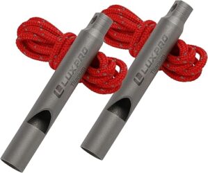 LUXPRO Ultra-Light Titanium Whistle – LP73