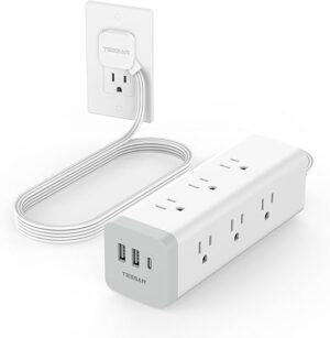 TESSAN Ultra Thin Surge Protector Power Strip
