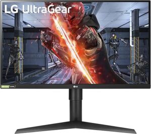 LG UltraGear 27-Inch Gaming Monitor 27GL83A-B
