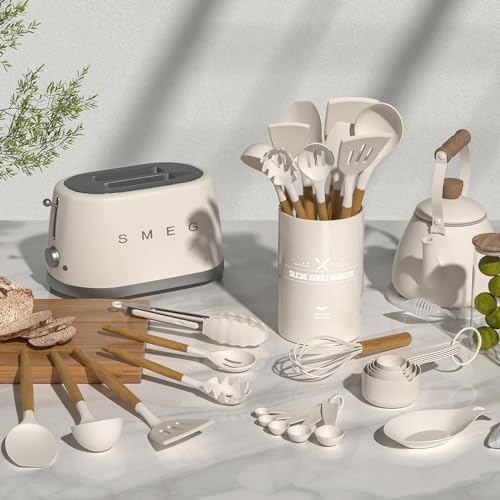 Umite Chef Silicone Cooking Utensils Set With Holder - Image 2