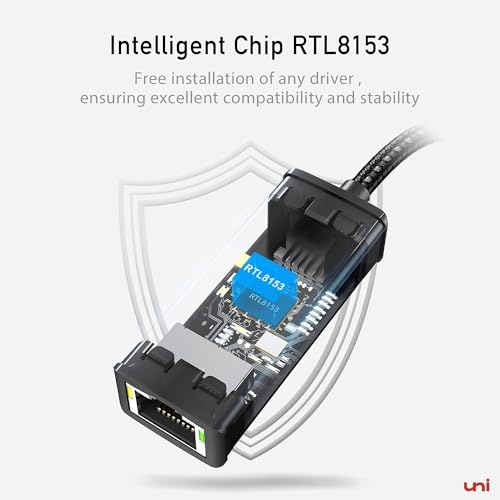 uni USB To Ethernet Adapter, Driver Free - Image 4