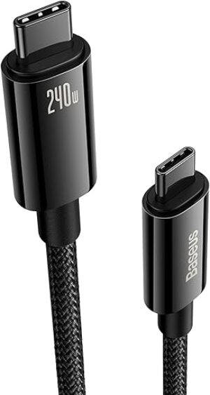 Baseus USB C Cable, 240W PD Fast Charger