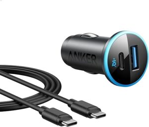 Anker USB C Car Charger Adapter, 52.5W