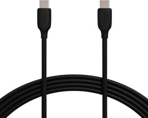 Amazon Basics USB-C to USB-C 2.0 Fast Charger Cable, 10 Foot