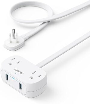 Anker USB Power Strip With 2 Outlets