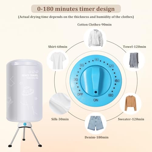 Uten Electric Clothes Dryer Rack, 55inch Grey - Image 4