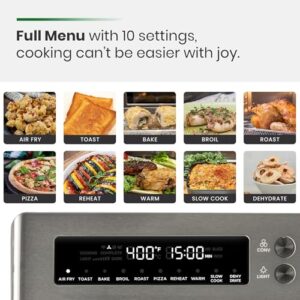 VAL CUCINA Infrared Heating Air Fryer Toaster Oven