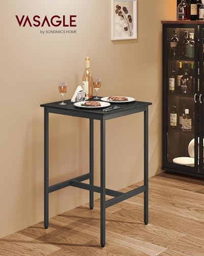 VASAGLE Bar Table, High Top Pub Table - Image 2