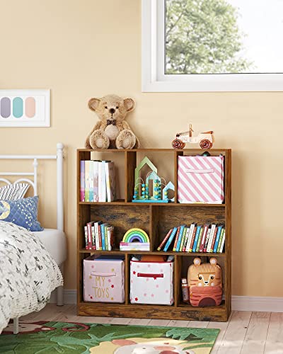 VASAGLE Bookcase With 8 Open Compartments - Image 4