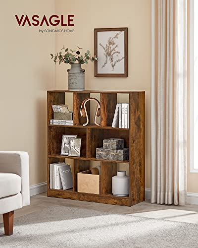 VASAGLE Bookcase With 8 Open Compartments - Image 2