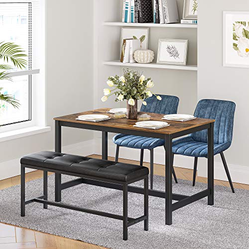 VASAGLE Dining Ottoman Bench With PU Leather, UKTB034B81 - Image 3