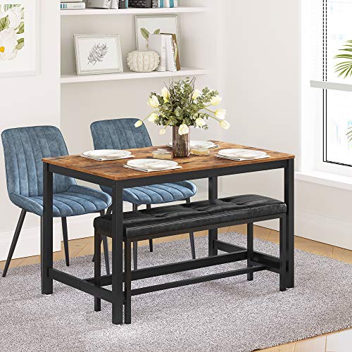 VASAGLE Dining Ottoman Bench With PU Leather, UKTB034B81 - Image 4