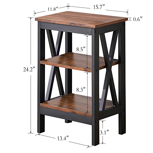 VECELO Nightstands For Living Room Or Bedroom - Image 3