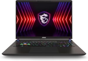msi Vector 16 HX 16” 240Hz QHD+ Gaming Laptop