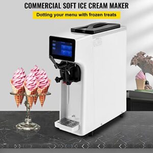 VEVOR Commercial Ice Cream Maker, 1000W, Touch Screen