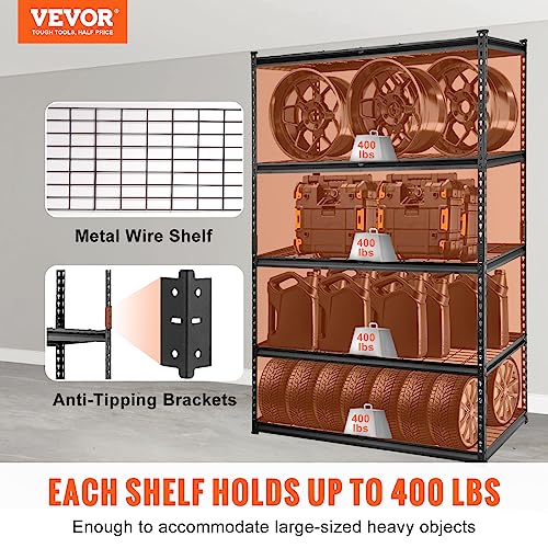 VEVOR Heavy Duty Garage Shelving Unit - Image 4