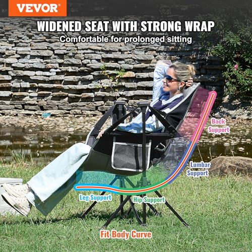 VEVOR Reclining Camping Hammock Chair, 300 lbs Load - Image 4