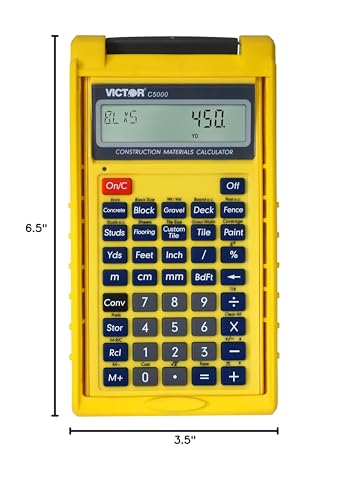 Victor C5000 Construction Calculator With Case - Image 4