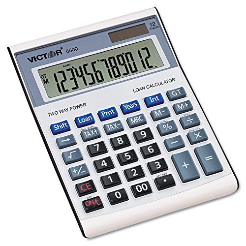 Victor Executive Desktop Loan Calculator, 12-Digit LCD - Image 3