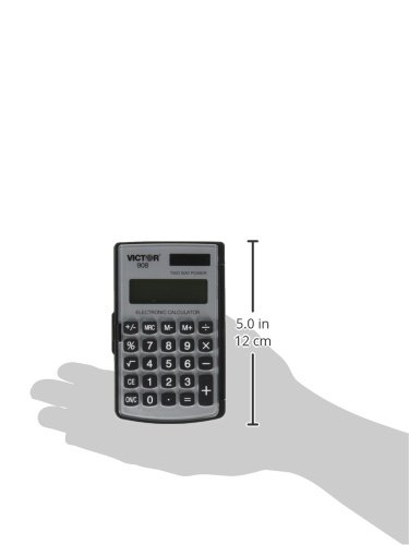 Victor Standard Function Calculator, Black, 908 - Image 3