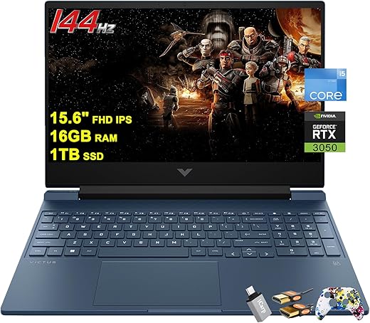 HP Victus 15 Gaming Laptop 15.6” FHD
