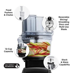 Vitamix 12-Cup Food Processor Attachment, Black