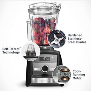 Vitamix Ascent Series A3300 SmartPrep System, Black