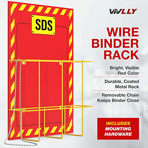 Vivlly MSDS Wall Station - 3 Inch Binder - Image 4