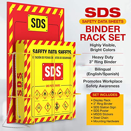 Vivlly MSDS Wall Station - 3 Inch Binder - Image 5