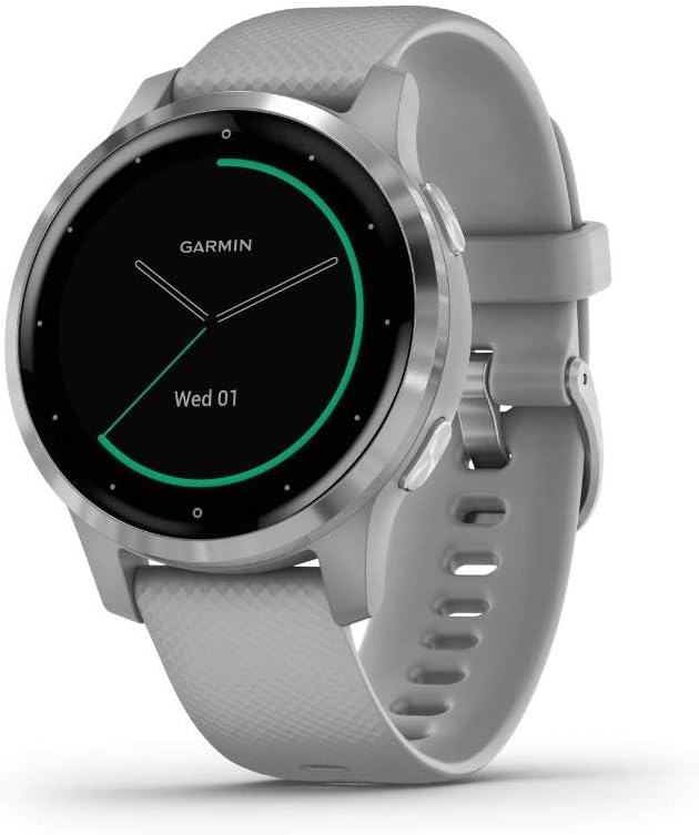 Garmin Vivoactive 4S GPS Smartwatch, Silver