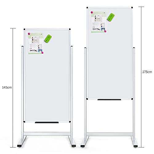 VIZ-PRO Double-Sided Magnetic Stand Whiteboard, 48x24 - Image 3