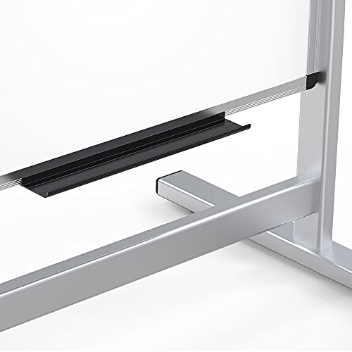 VIZ-PRO Double-Sided Magnetic Stand Whiteboard, 48x24 - Image 5
