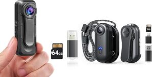 BOBLOV W1 64GB HD Body Worn Camera