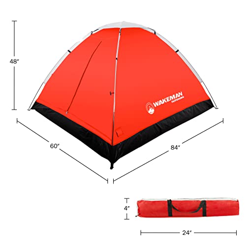 Wakeman 2 Person Camping Tent With Rain Fly - Image 3