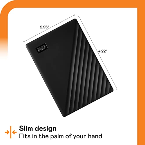 WD 1TB Portable External Hard Drive, Black - WDBYVG0010BBK-WESN - Image 3