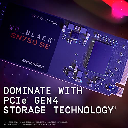 Western Digital 500GB SN750 SE NVMe SSD - WDS500G1B0E - Image 4