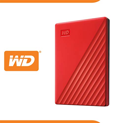 Western Digital Portable Hard Drive, 5TB, Red, WDBPKJ0050BRD-WESN - Image 2