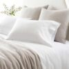 Pine Cone Hill White Linen King Sheet Set