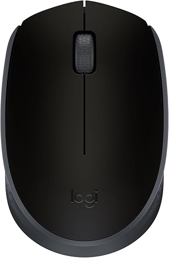 Logitech Wireless Mouse With USB Receiver, Black
