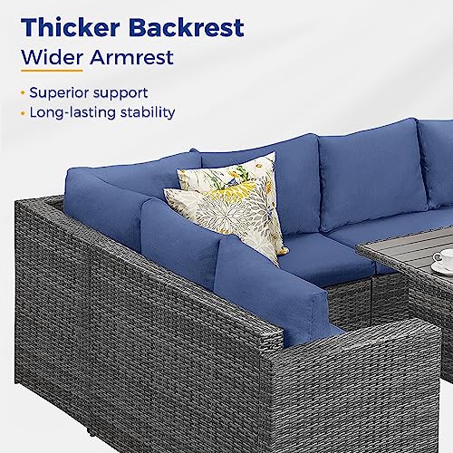 Wisteria Lane Outdoor Patio Furniture Set, 7 Piece - Image 2