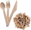 Perfect Stix Wooden Cutlery Kit, Pack Of 200