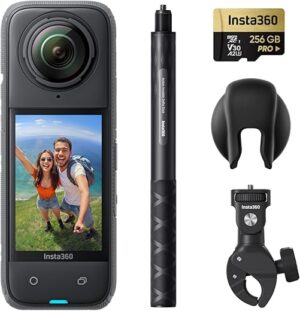 Insta360 X4 Motorcycle Bundle – 8K Waterproof Camera