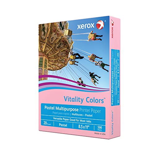 Xerox Multipurpose Colored Paper, Pink, Ream 500 Sheets - Image 3