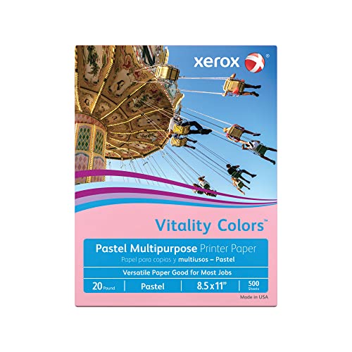 Xerox Multipurpose Colored Paper, Pink, Ream 500 Sheets - Image 5