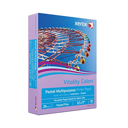 Xerox Vitality Colors Pastel Lilac Printer Paper - Image 2